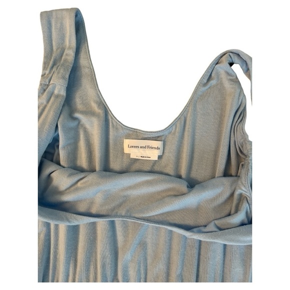 NWOT Lovers and Friends Kelsey Romper in Soft Blue size Small - Picture 5 of 5